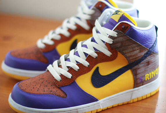 Nike Dunk High Playoff Pack Customs By Diversitile 1