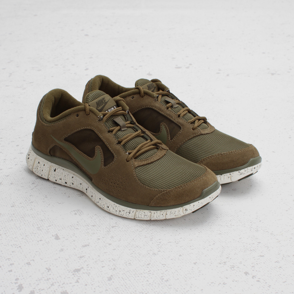Nike Free Run 3 Iguana Sail Cargo Khaki 2