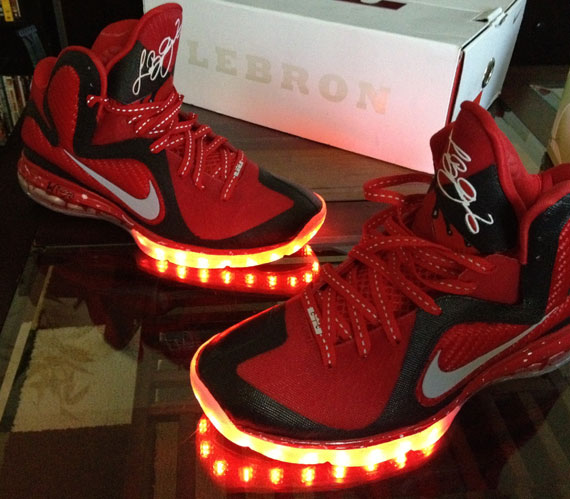 Nike Lebron 9 Light Up Customs By Jason Negron 10