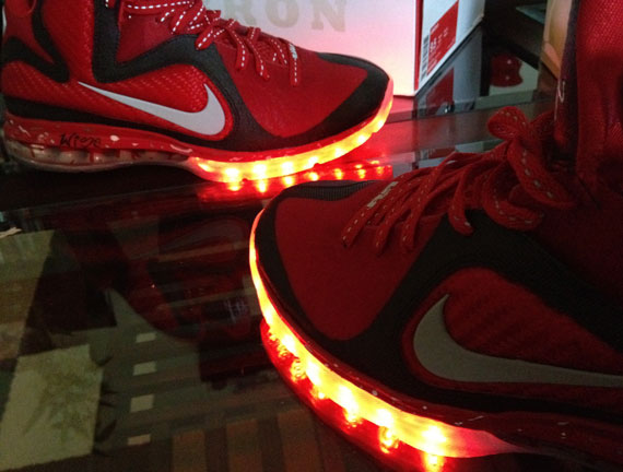 Nike Lebron 9 Light Up Customs By Jason Negron 14