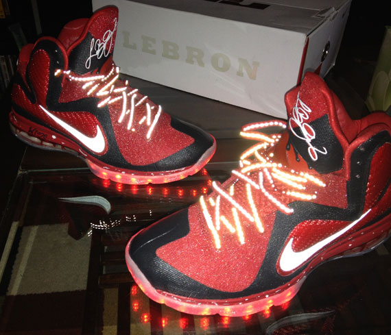 Nike Lebron 9 Light Up Customs By Jason Negron 5