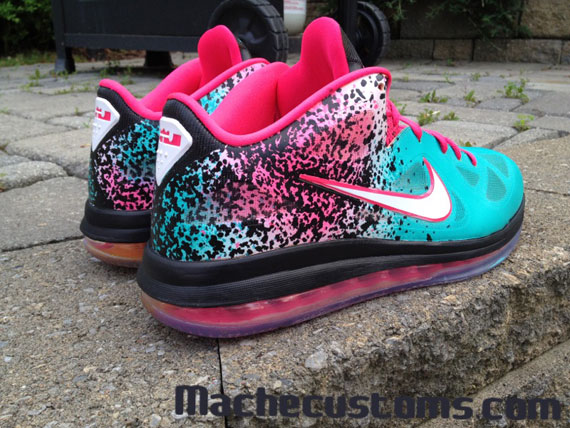 Nike Lebron 9 Low Bringing Sand To The Beach Customs 4