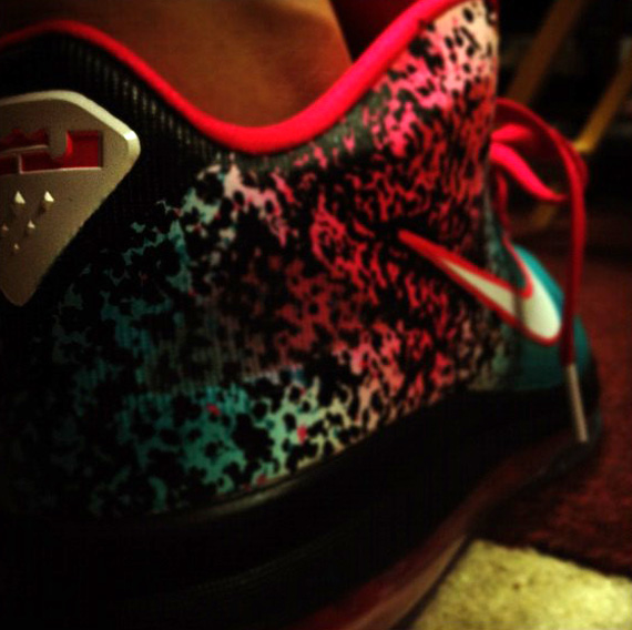 Nike Lebron 9 Low Miami Nights Customs 1