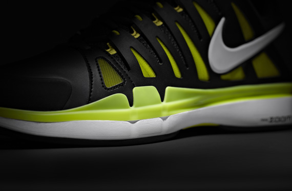 Nike Oom Vapor Tour 9 Black Neon 2