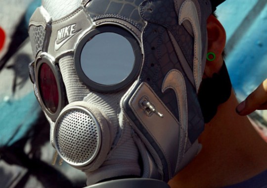 Nike Sky Force ’88 ‘Mighty Crown’ Gas Mask by Freehand Profit