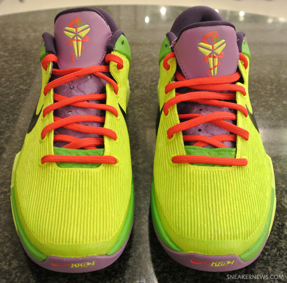 Nike Zoom Kobe Vii Grinch Customs 16