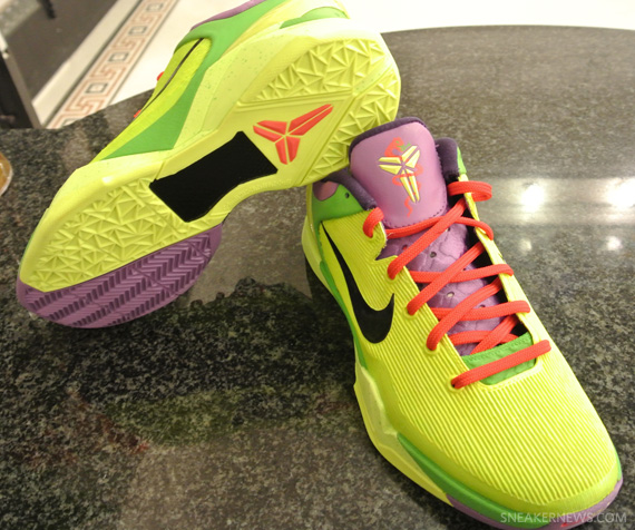 Nike Zoom Kobe Vii Grinch Customs 2