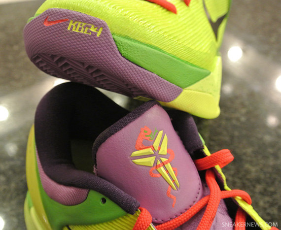 Nike Zoom Kobe Vii Grinch Customs 8