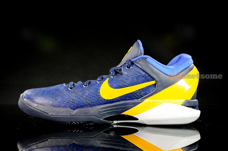 Nike Zoom Kobe Vii Navy Yellow White 1