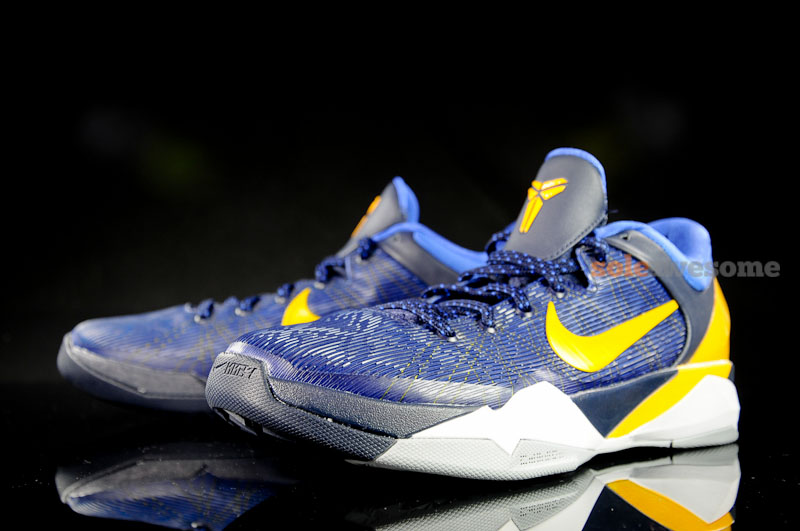 Nike Zoom Kobe Vii Navy Yellow White 2
