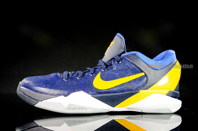 Nike Zoom Kobe Vii Navy Yellow White 3