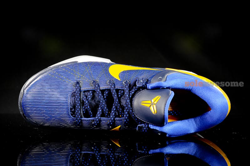 Nike Zoom Kobe Vii Navy Yellow White 6