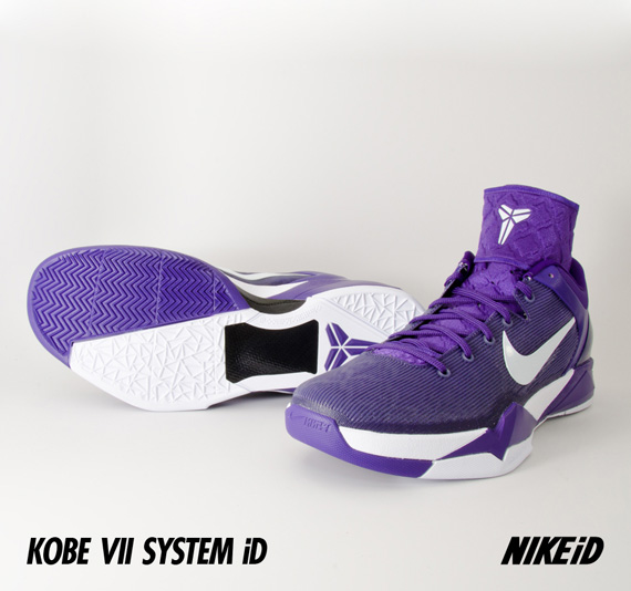 Nike Zoom Kobe Vii Purple White Playoffs Pe 4