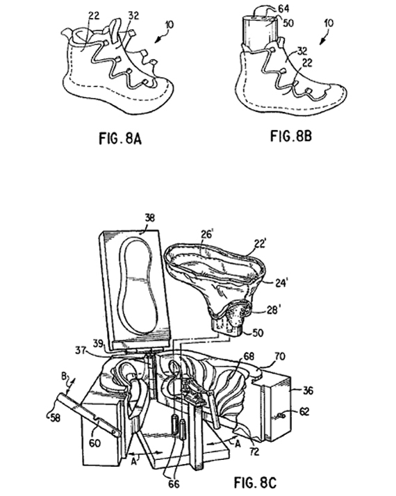 Original Nike Air Foamposite One Patent 7