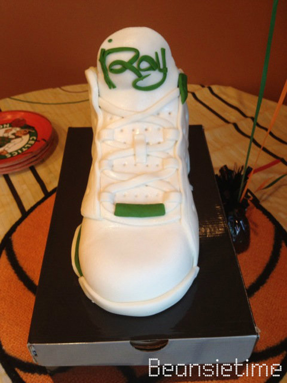 Ray Allen Xiii Sneaker Cake 2