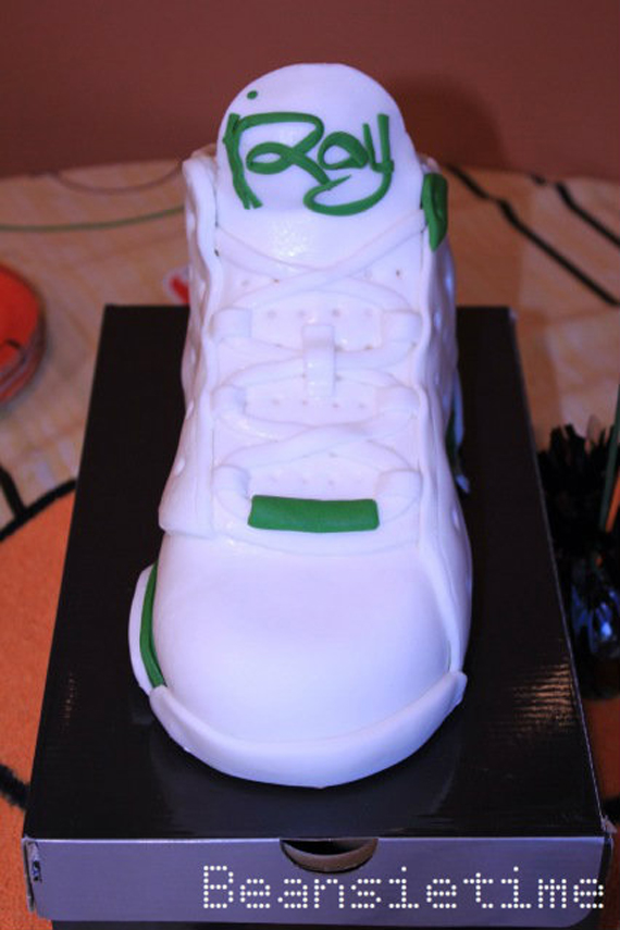 Ray Allen Xiii Sneaker Cake 5