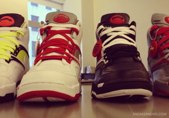 Baskets Reebok Pump Twilight Zone 2012 - Pointure 44 - Noir - Occasion