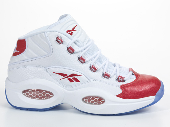 Reebok Question White Red 8