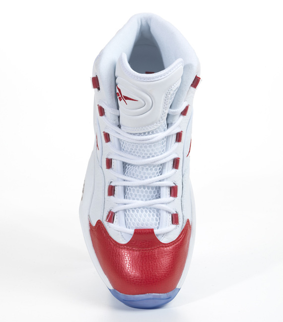 Reebok Question White Red 9