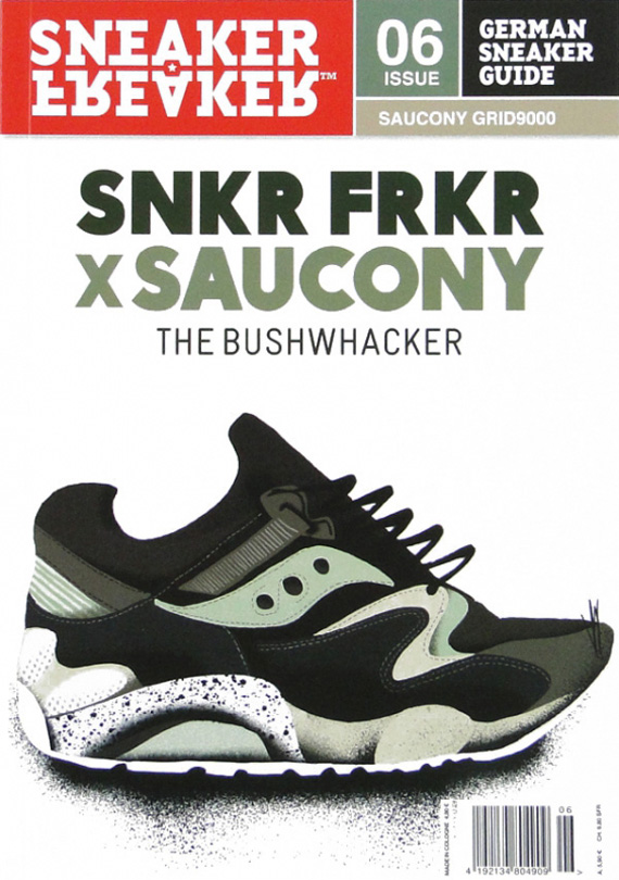 Sneaker Freaker X Saucony Grid 9000 The Bushwhacker 2