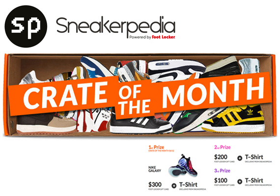 Sneakerpedia ‘Crate Of The Month’ Contest