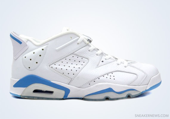 Classics Revisited: Air Jordan VI Low – White – University Blue (2002)