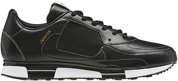 Adidas Neo David Beckham Black leather sneaker VULC MID G30509