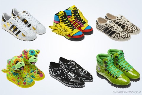 Jeremy Scott x adidas Originals Fall/Winter 2012 - Detailed Images ...