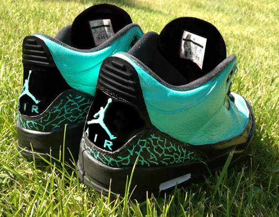 Custom Tiffany Jordan 12s