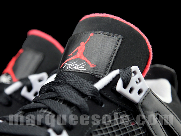 Air Jordan Iv Black Varsity Red 2012