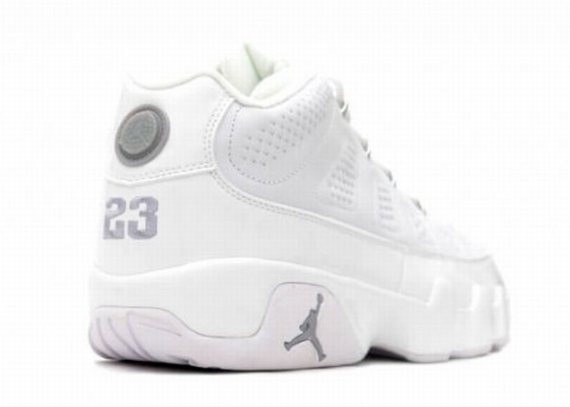 Air Jordan Ix Low White Chrome