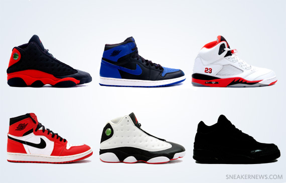 jordans released in 2013