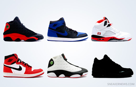 Air Jordan Retro Releases – Spring 2013