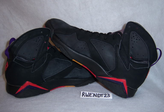 Air Jordan Vii Black True Red Original Ebay 10