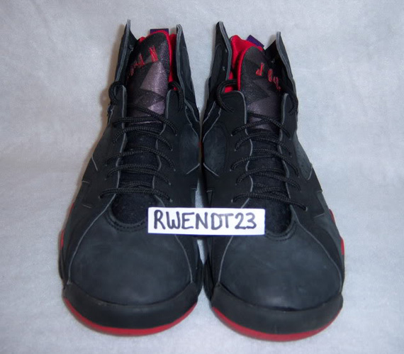 Air Jordan Vii Black True Red Original Ebay 6