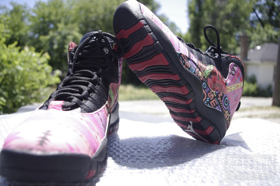 Air Jordan 10 'Fresh Prince of Bel Air' Custom- SneakerFiles