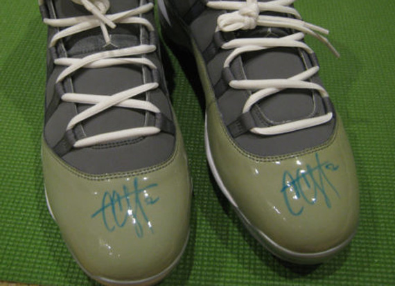 Nike CC Sabathia Nike Air Jordan 11 Retro Promo Sample Baseball Cleats