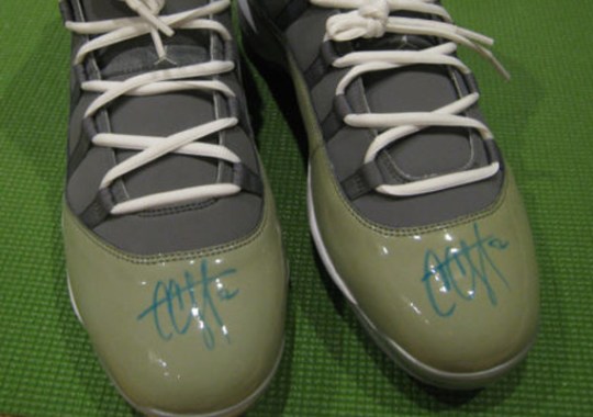 Air Jordan XI “Cool Grey” – C.C. Sabathia Autographed PE