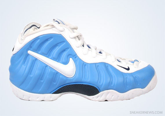 Classics Revisited: Nike Air Foamposite Pro – University Blue – White – Midnight Navy (2003)