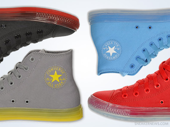 converse with clear sole