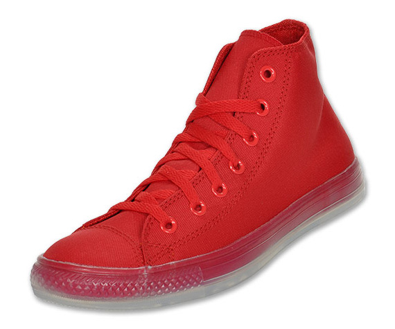 Converse Chuck Taylor All Star Red Clear