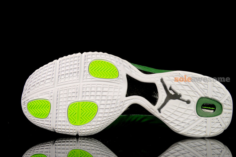 Jordan Super Fly Green Black White 8