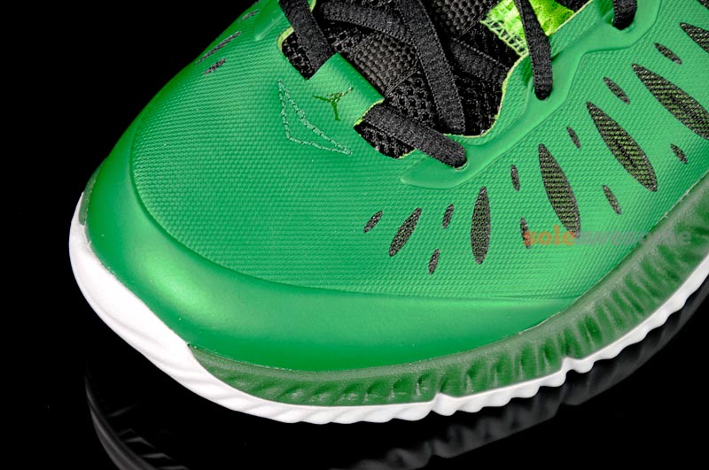 Jordan Super Fly Green Black White 9