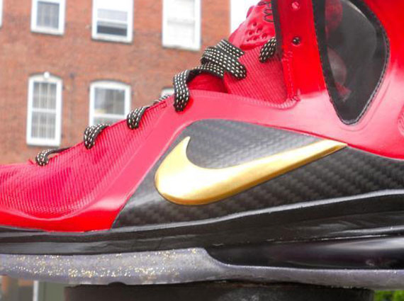 Nike LeBron 9 Elite "NBA Finals" Customs on eBay