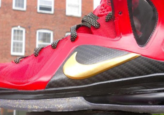 Nike LeBron 9 Elite “NBA Finals” Customs on eBay