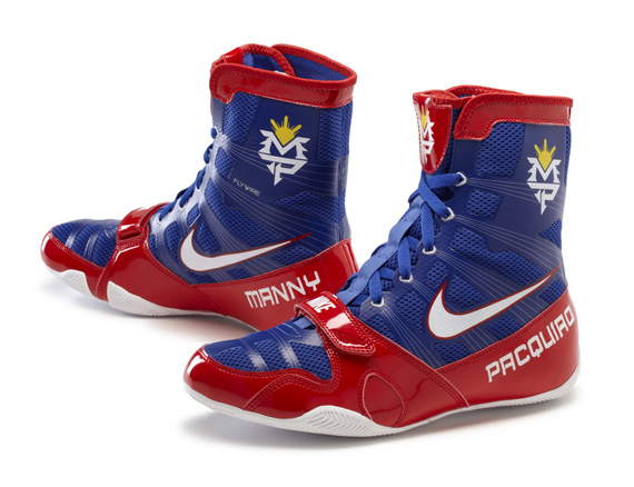 Manny Pacquiao Boxing Boots June 2012