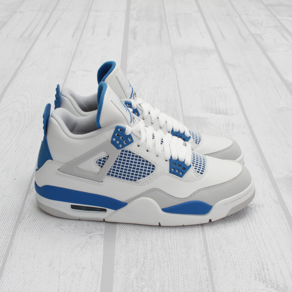 Miltary Blue Air Jordan Iv Releasing This Weekend 2