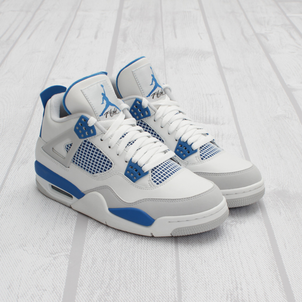 Miltary Blue Air Jordan Iv Releasing This Weekend 3