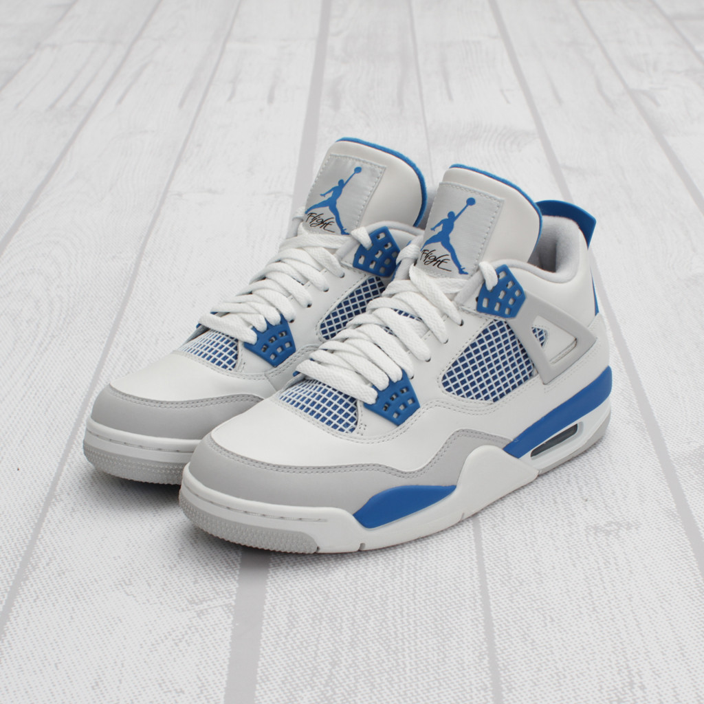 Miltary Blue Air Jordan Iv Releasing This Weekend 5