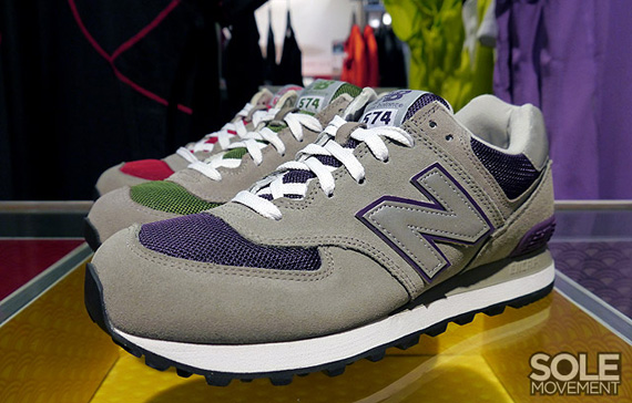 New Balance 574 Grey Suede Pack 12